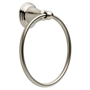 Delta Faucet Bath Accessories 79646-SS Windemere Bathroom Sets, Hand Towel Ring, Brilliance Stainless Steel