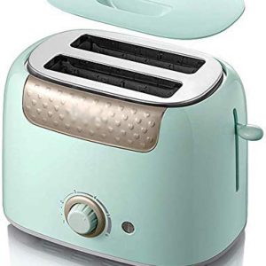 YANG Toaster, 2 Slice Toaster with Cancel/REHEAT/DEFROST Function 6 Browning Settings Wide Slot Stainless Steel Toasters Small Toaster for Bread Waffles