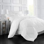 Italian Luxury Goose Down Alternative Comforter - All Season - 2100 Series Hotel Collection - Luxury Hypoallergenic Comforter - King,Cal King - White