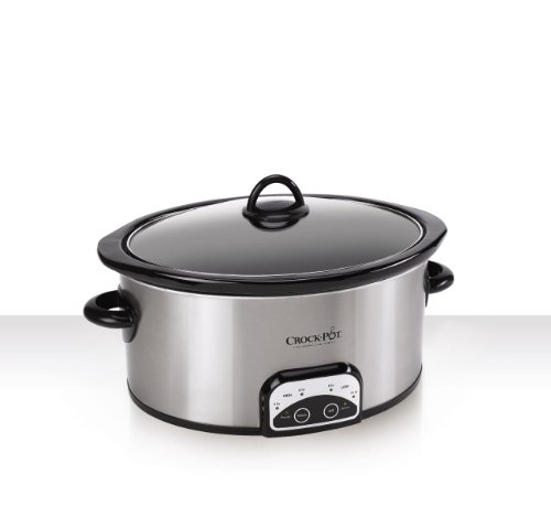 Crock-Pot Good-Pot 6-Quart Sluggish Cooker Crock-Pot Good-Pot 6-Quart Sluggish Cooker, Brushed Stainless Metal.