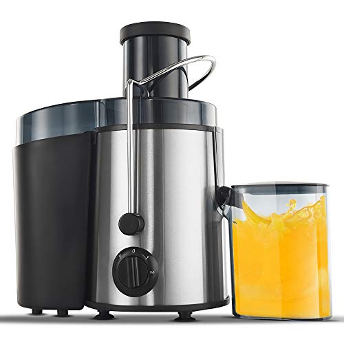 Homlpope Centrifugal Juicers Machine, Juice Extractor 3 Speed Model, Press Centrifugal Juicing Machine with BPA Free Material, Fruit Vegetable Juicer Easy to Clean
