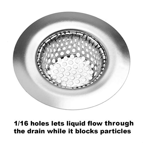 2 Pack - 2.125" Top / 1" Basket- Sink Strainer Bathroom Sink Package deal Dimensions: 2.three x 2.three x 0.eight inches