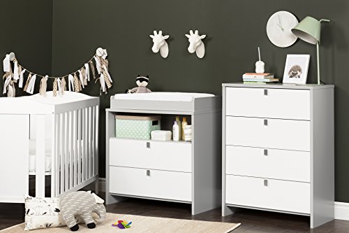 Cookie Changing Table, Soft Gray and Pure White Launch Date: 2016-09-12T00:00:01Z