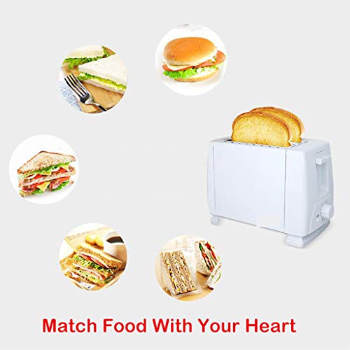 Toaster Household 2 Slice, Retro Small Toaster with Bagel, Cancel, Defrost Function Toaster Household 2 Slice, Retro Small Toaster with Bagel, Cancel, Defrost Function, Extra Wide Slot Compact Stainless Steel Toasters for Bread Waffles, Cream (white).