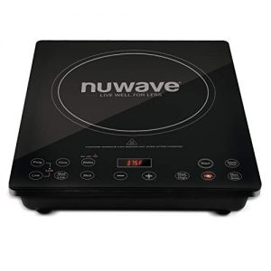 NuWave Precision Induction Cooktop Pro Chef Commercial-Grade NSF-Certified 1800-watt Induction Cooktop With Fast, Safe, Powerful Induction Cooking Technology, Automatic Shutoff, Programmable Stage Cooking Capabilities, Delay Feature & Temperature Range Be