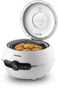 Gourmia One Touch Automatic Cake Maker - Digital LED Control Panel - 13 Baking Presets - Mix & Bake in 1 - Removable Pan & Lid - 520W - Cookbook Included
