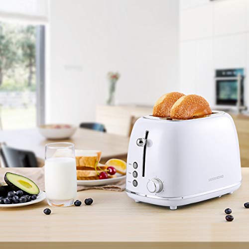 REDMOND 2 Slice Toaster Retro Stainless Steel Toaster with Bagel Package deal Dimensions: 5.zero x 6.zero x 7.zero inches
