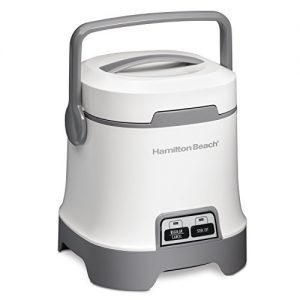 Hamilton Beach 25502 Oatmeal and Rice Cooker, 3-Cup Capacity, White
