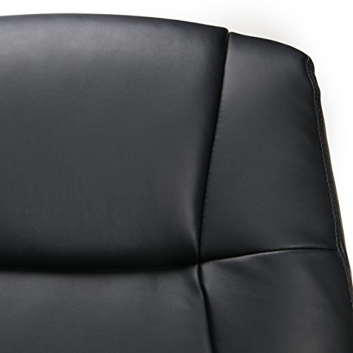 OFM Essentials Collection Executive Office Chair, Bonded Leather Guarantee: Necessities by ofm three 12 months restricted guarantee.