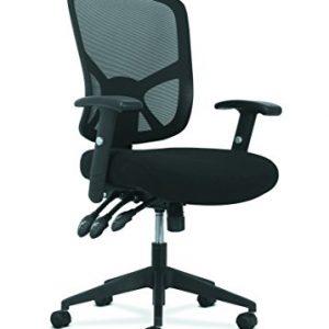 Sadie Customizable Ergonomic High-Back Mesh Task Chair with Arms and Lumbar Support - Ergonomic Computer/Office Chair (HVST121)