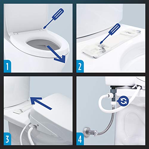 TOTO Electronic Bidet Toilet Cleansing, Instantaneous Water TOTO SW3044#01 S500E Digital Bidet Bathroom Cleaning, Instantaneous Water, EWATER Deodorizer, Heat Air Dryer, and Heated Seat, Elongated Basic, Cotton White.