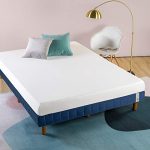 Zinus 11 Inch Quick Snap Standing Mattress Foundation/Low profile Platform Bed/No Box Spring needed, Navy, King