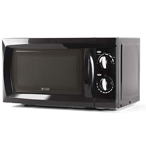 Commercial Chef CHM660B Countertop Counter Top Microwave, 0.6 Cubic Feet, Black