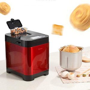 Bread Maker Automatic Multifunction Three Burnt Colors 12 Hours Delay Timer, Unified Copper Motor Automatic Insulation Power-Off Function Bread Machine 450W