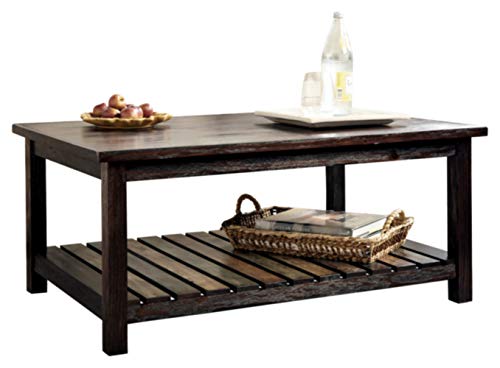 Signature Design by Ashley - Mestler Coffee Table, Rustic Brown