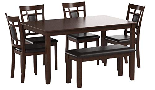 Signature Design by Ashley - Bennox Dining Table Set - 6 Piece Set Package deal Dimensions: 36.zero x 60.zero x 30.1 inches