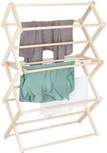 Pennsylvania Woodworks Clothes Drying Rack: Solid Maple Hardwood Laundry Rack for Sweaters, Blouses, Lingerie & More, Durable Folding Drying Rack, Made in USA, No Assembly Needed, Medium
