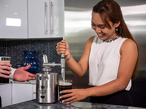 Royal Brew Nitro Cold Brew Coffee Maker Home Keg Kit System Package deal Dimensions: 13.zero x 7.zero x 7.zero inches