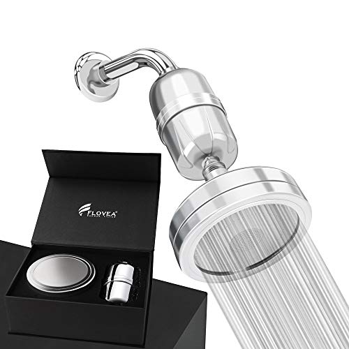 Luxury Filtered Shower Head Set 17 Stage Shower Filter for Hard Water Removes Chlorine and Harmful Substances - Showerhead Filter High Output