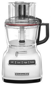 KitchenAid KFP0933WH 9-Cup Food Processor with Exact Slice System - White