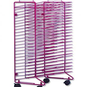 Sax Stack-a-Rack Drying Rack, Red, Powder Coated, 30 x 21 x 17 Inches - 408117