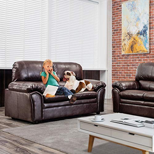 Couch Sectional Couch Couch Set PU Leather-based Couch Sectional Couch Couch Set PU Leather-based Loveseat Couch Modern Couch Sofa for Dwelling Room Furnishings three Seat Fashionable Futon 