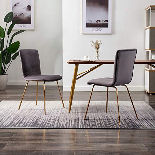 Art-Leon Velvet Dining Chairs, Mid Century Modern Velvet Upholstered Dining Package deal Dimensions: 20.three x 17.7 x 33.three inches