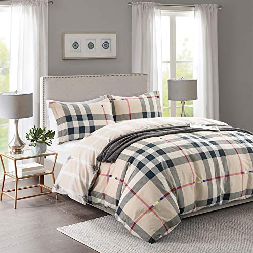 Villa Feel Classic Checker Duvet Cover King-100% Egyptian Cotton Villa Really feel Traditional Checker Cover Cowl King-100% Egyptian Cotton Bedding,Gingham Plaid Printed,three Piece Set Percale Weave with Zipper Closure and Nook Ties(Traditional Checker,King).