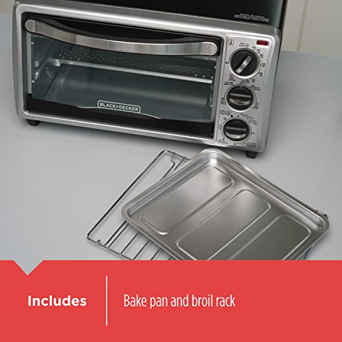 Black+Decker Toaster Oven Bundle Dimensions: 16.four x 11.three x 9.four inches
