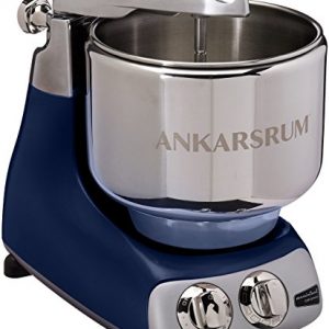 Ankarsrum Original 6230 Royal Blue and Stainless Steel 7 Liter Stand Mixer