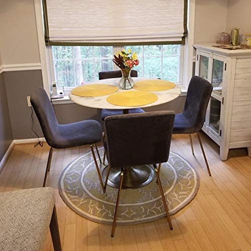 Art-Leon Velvet Dining Chairs, Mid Century Modern Velvet Upholstered Dining Package deal Dimensions: 20.three x 17.7 x 33.three inches