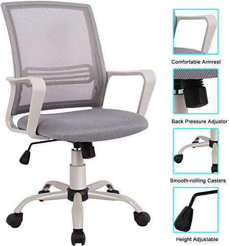SMUGDESK Ergonomic Home Office Swivel Task Computer Desk Chair Package deal Dimensions: 22.1 x 21.7 x 35.eight inches