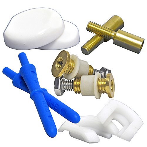 Next by DANCO Zero Cut Bolts - Hassle-Free Toilet Mounting Bolts for Easy Height Adjustment and Installation The adjustable height bolts, extending up to three inches without the need for cutting, provide the perfect solution for achieving the ideal toilet height. The inclusion of alignment bullets makes the installation process a breeze. Whether the toilet bowl flange is above, below, or flush with the floor, these zero-cut bolts adapt effortlessly. The sliding adapters ensure a secure fit, and the low-profile bolt caps add a sleek finish. With no tools or cutting required, this product is a game-changer in toilet installation, providing durability without damaging enamel.