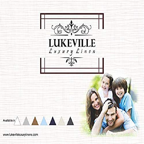 Lukeville Luxury Linen 800 Thread Count Pillowcase Set Lukeville Luxurious Linen 800 Thread Depend Pillowcase Set of two 100% Cotton Pillowcover four Inch Prime Hem Lengthy Staple Cotton Pillow Cowl,Sateen End,Gentle,Breathable Navy Blue Stable King Measurement (20 X 40).