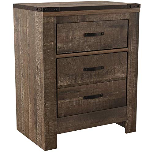 Ashley Furniture Signature Design - Trinell Nightstand Package deal Dimensions: 16.2 x 24.7 x 29.9 inches