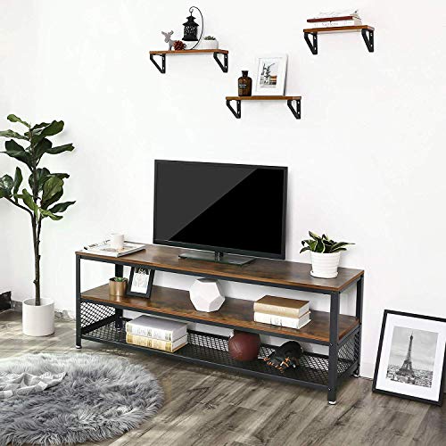 VASAGLE BRYCE TV Stand, Lengthened TV Cabinet, Console Package deal Dimensions: 55.1 x 15.7 x 20.three inches