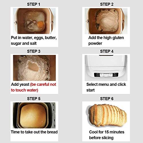 Transform Your Kitchen with JIERTYU's Automated Bread Maker - Effortless Home Baking for Busy Lives! 🍞✨ Bread Maker has become my kitchen companion, adding a touch of magic to my daily routine. The automated operation is a game-changer; with just a few clicks, I select the program, customize settings like skin color and weight, set the delay timer, and let the machine do its wonders. It's like having a personal baker at home! The large capacity is perfect for my family of three, offering 14 function menus that cater to our diverse preferences. The intuitive digital touch screen and timer make the entire process a breeze, ensuring fresh bread whenever we desire. The smart nut dispenser, ceramic pot, and thoughtful design elements showcase the commitment to both convenience and health.