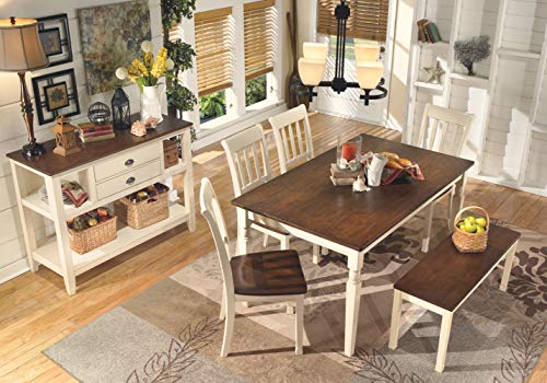 Signature Design by Ashley - Whitesburg Rectangular Dining Room Table Package deal Dimensions: 35.eight x 60.zero x 30.zero inches