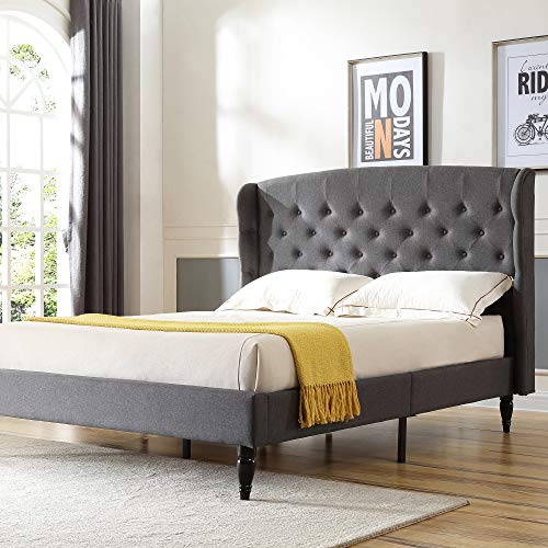 Classic Brands Brighton Upholstered Platform Bed Launch Date: 2018-06-02T00:00:01Z