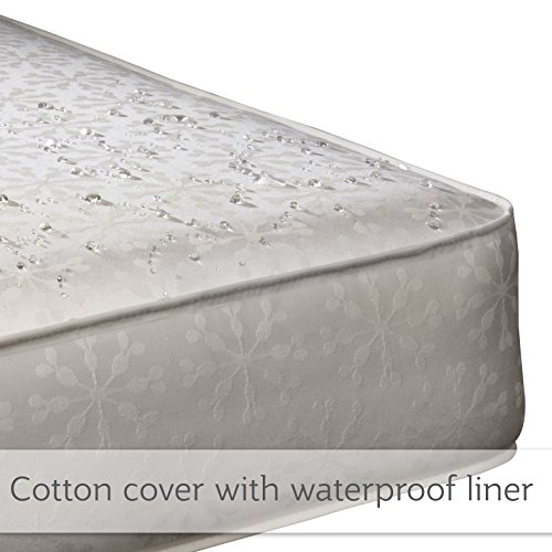 Sealy Baby Flex Cool 2-Stage Airy Dual Firmness Waterproof Sealy Child Flex Cool 2-Stage Ethereal Twin Firmness Waterproof Customary Toddler &amp; Child Crib Mattress, 51.7”x 27.3".