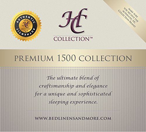HC COLLECTION Luxury 1500 Series 2pc Set of Pillow Cases HC COLLECTION Luxurious 1500 Sequence 2pc Set of Pillow Instances, Brushed Microfiber, Silky Tender &amp; Wrinkle Free (Suits Queen)- Normal Dimension/White.