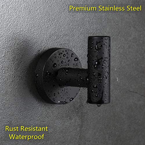 Towel Hooks - Stylish and Durable Stainless-Steel Hooks for Bathroom, Kitchen, and Beyond Crafted from premium 304 stainless steel, these hooks are not just stylish but also heavy-duty and rust-resistant. The modern design, featuring rounded corners for safety and anti-rotation technology, makes them versatile for various uses – from bathroom and kitchen towel hooks to coat and robe hooks. The installation is a breeze with the included hardware and guide. YGIVO Towel Hooks are a perfect blend of aesthetics and functionality, elevating the organization in any space they adorn.