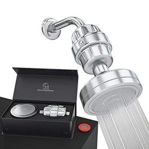 Luxury Filtered Shower Head Set 15 Stage Shower Filter For Hard Water Removes Chlorine and Harmful Substances - Showerhead Filter High Output
