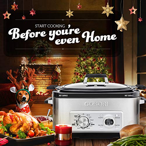 COSORI Slow Cooker 11-in-1 Programmable Multi-Cooker Pot 6-Quart Launch Date: 2019-09-29T00:00:01Z