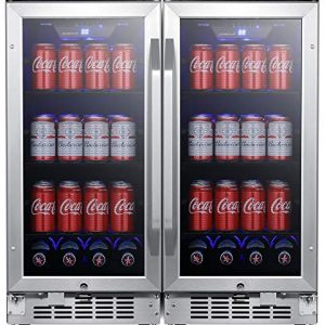 EdgeStar 60 Can Side by Side Beverage Cooler Duo