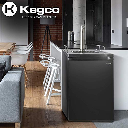 Kegco Kegerator Beer Keg Refrigerator Kegco Kegerator Beer Keg Fridge - Single Faucet - D System.