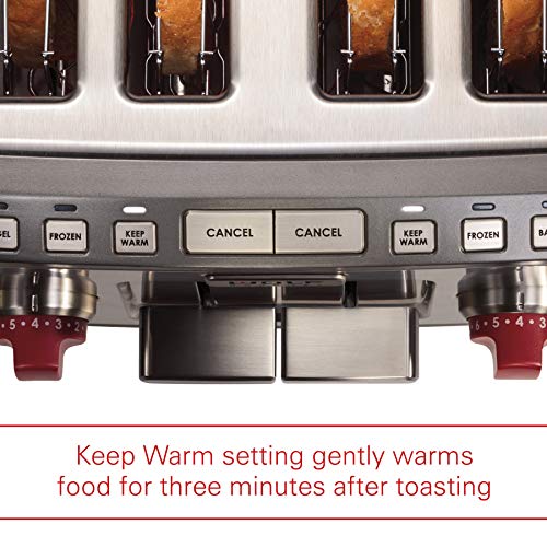 Wolf Gourmet 4-Slice Extra-Wide Slot Toaster with Shade Selector Package deal Dimensions: 12.zero x 12.2 x 8.1 inches