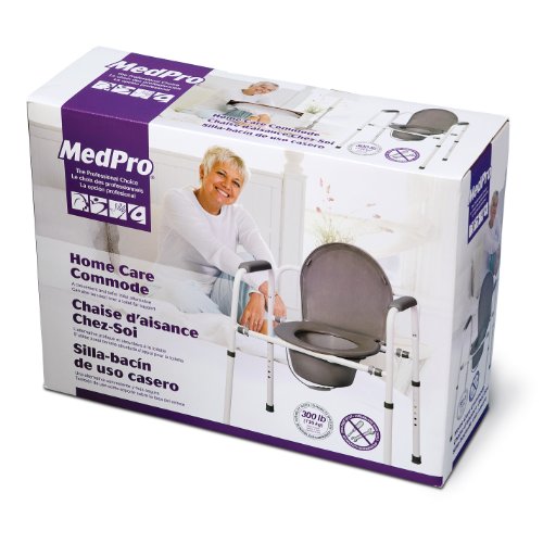 MedPro Homecare Commode Chair with Adjustable Height MedPro Homecare Commode Chair with Adjustable Height.
