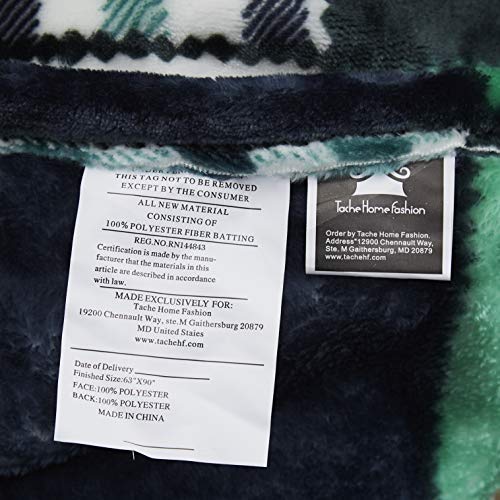 Tache Forest Green Farmhouse Super Soft Micro Fleece Plaid Tache Forest Inexperienced Farmhouse Tremendous Delicate Micro Fleece Plaid Patchwork Plush Light-weight Twin-Sided Ornamental Sofa, Couch, Journey, Lap, Mattress Throw Blanket, 50x60.