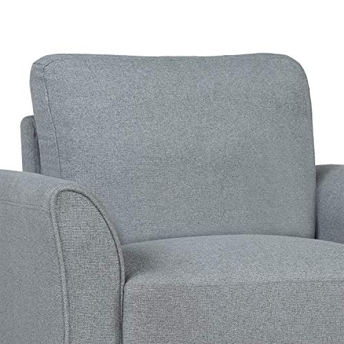Harper&Shiny Designs Residing Room Furnishings Set Harper&Shiny Designs Residing Room Furnishings Set Polyester-Mix Upholstered Couch (Single Chair, Grey)